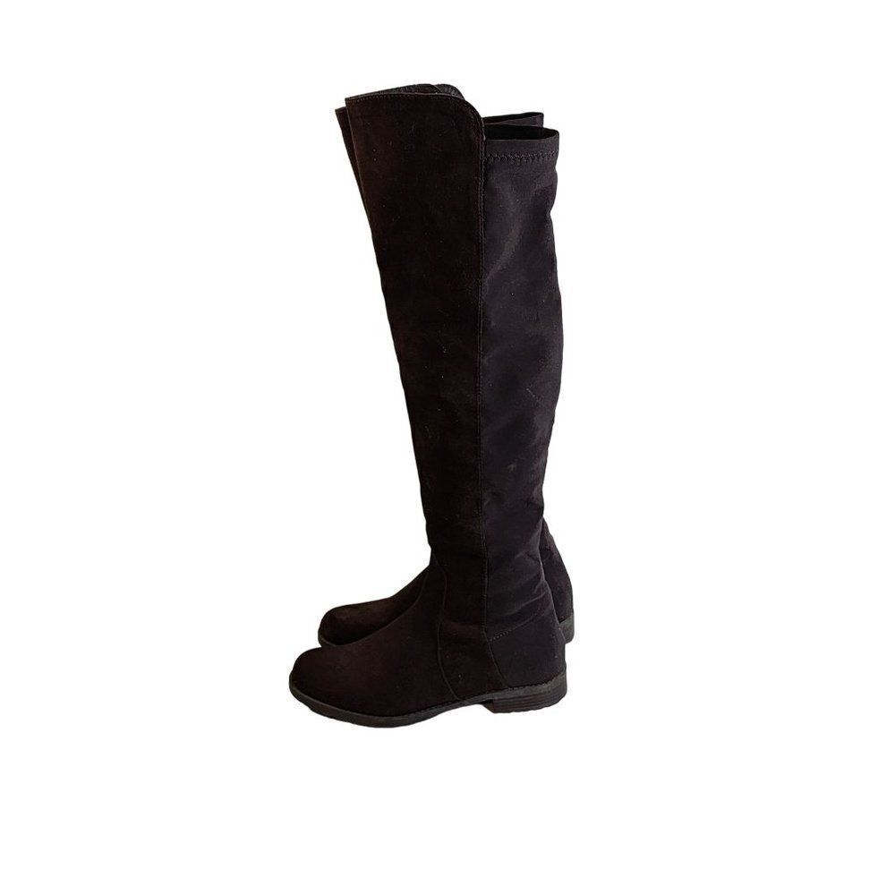 Unisa Fitted Suede Women's Brown Knee High Boots Size 7.5M